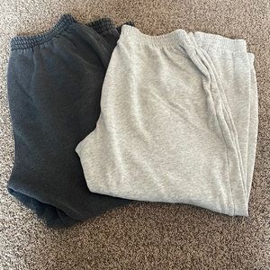 Pink oversized jogger sweats